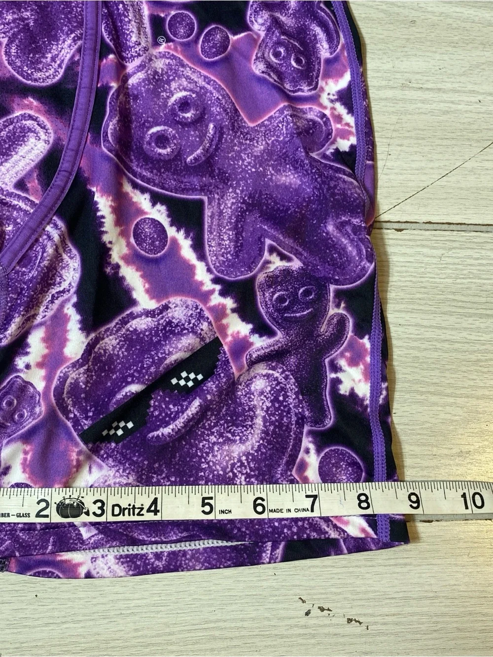 PSD Men's Boxer Briefs Large L Sour Patch Kids Purple Athletic Underwear NWOT!